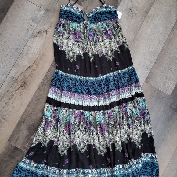 Free People Maxi Dress Give A Little - Picture 4 of 9